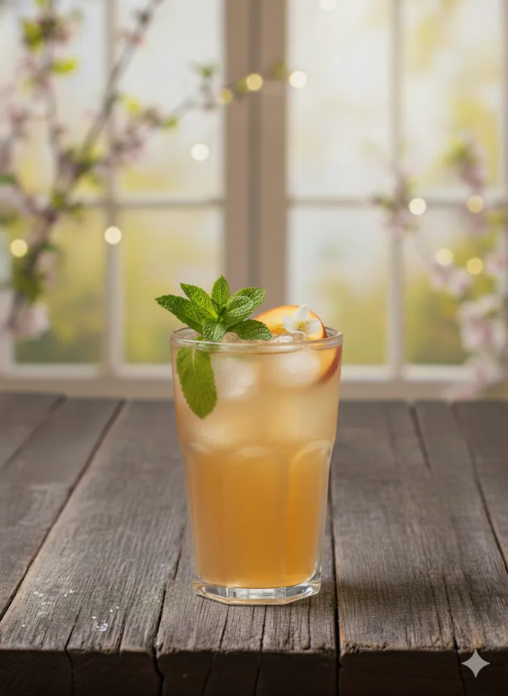 Лимонад "Жасминовый персик с кококосм"