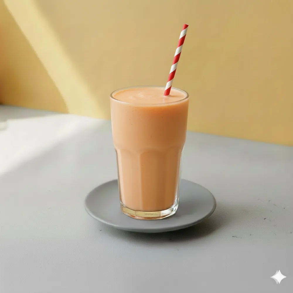 Молочно-персиковый