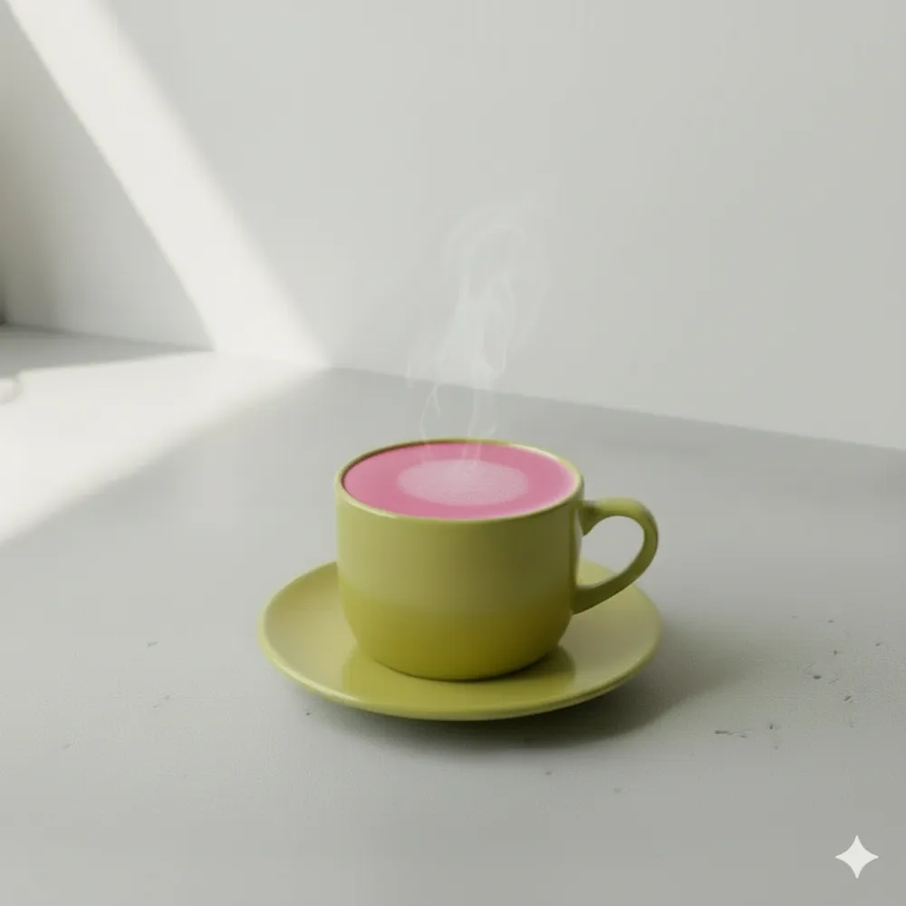 Розовая матча 250мл