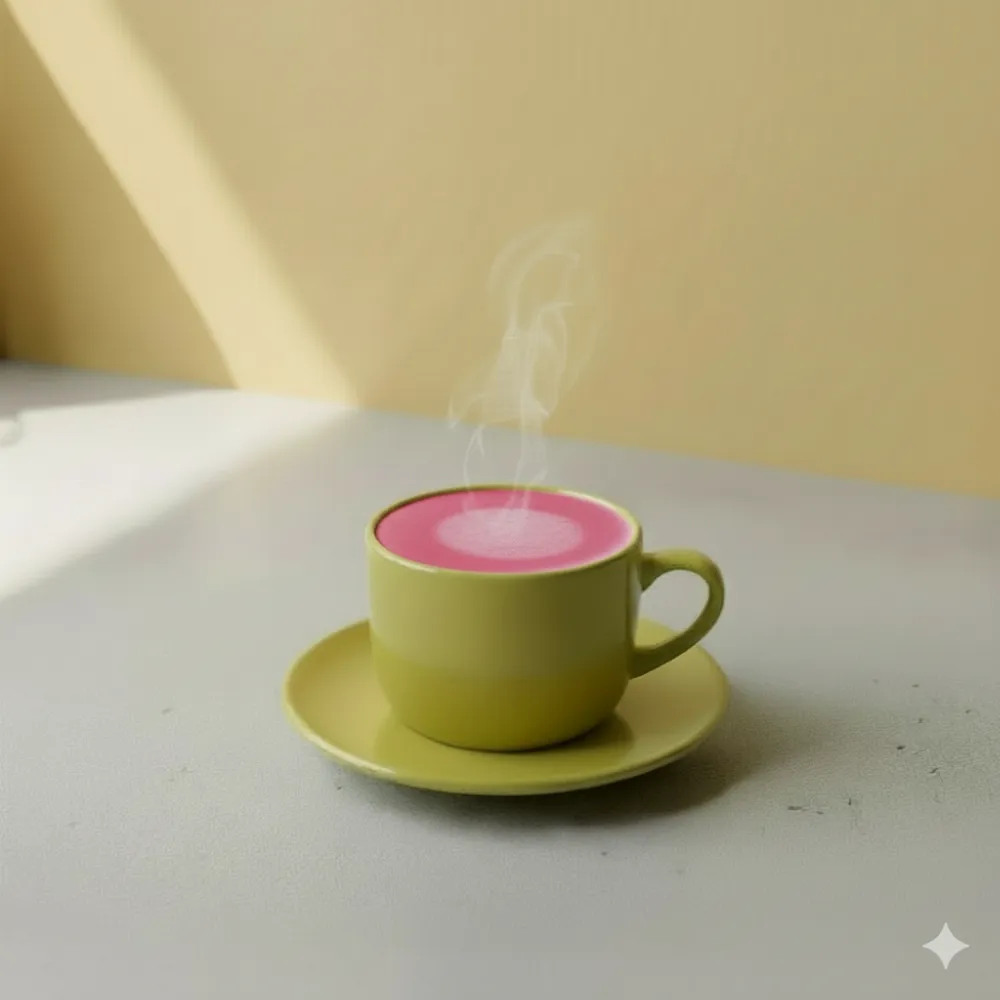 Розовая матча 450мл